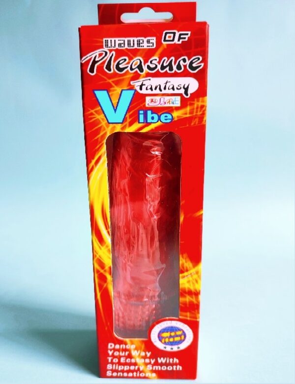 Vibrador linex rojo realistico