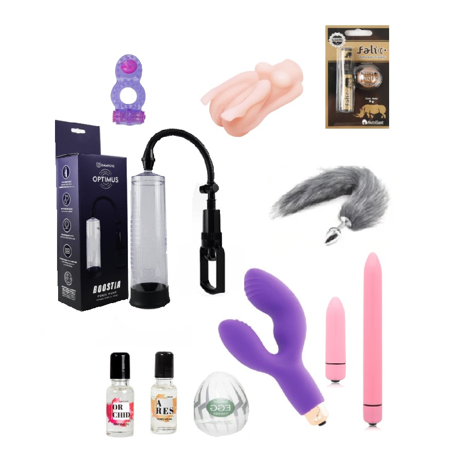 Mega Combo Placer Intenso: 11 Juguetes Sexuales y Vibradores
