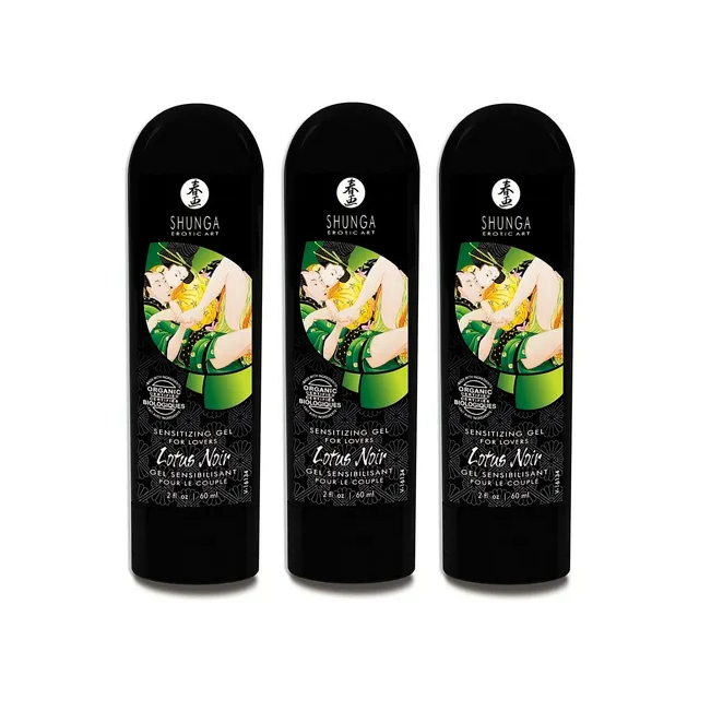 Lubricante sensibilizante Lotus Noir X 3 unidades