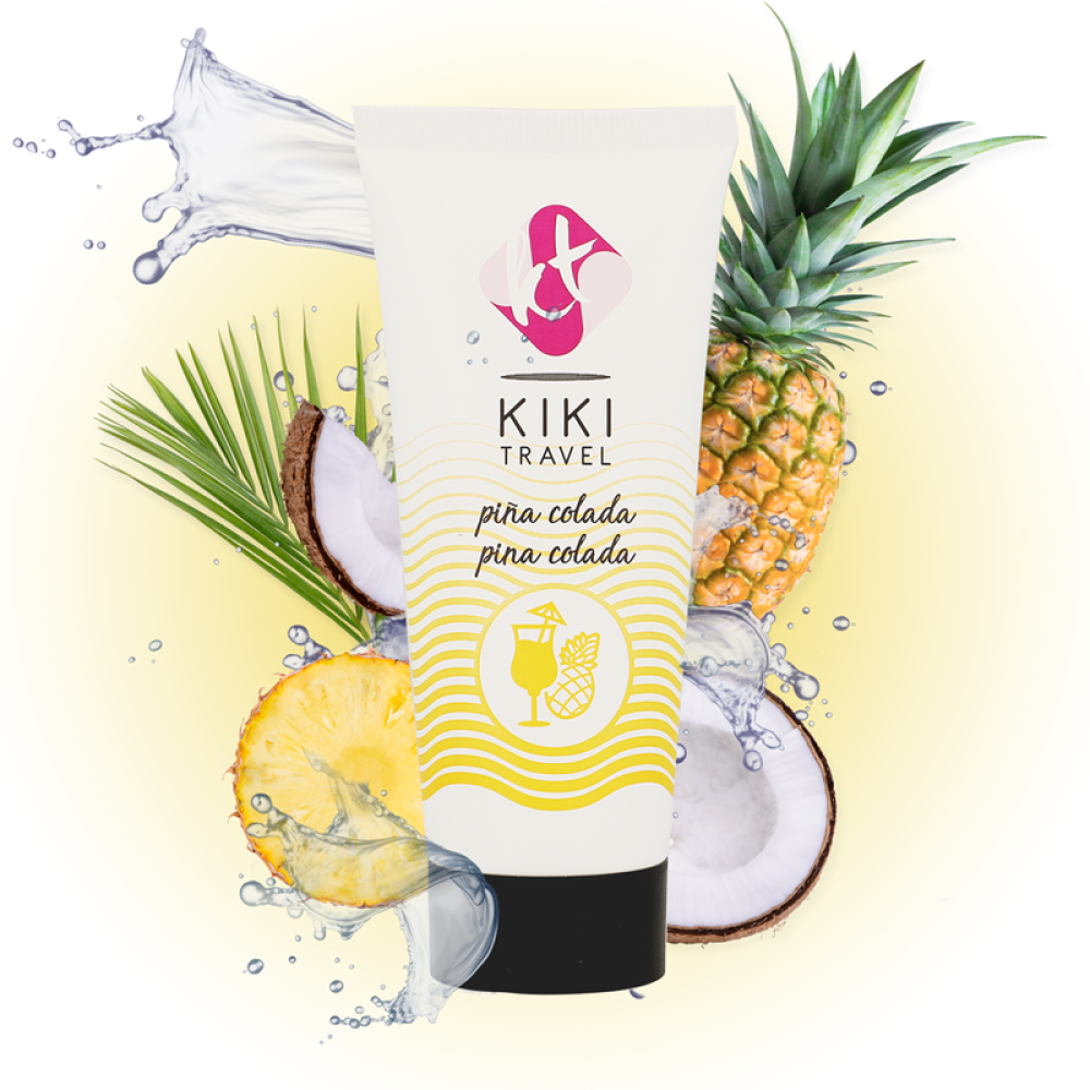 Lubricante íntimo con sabor a piña colada