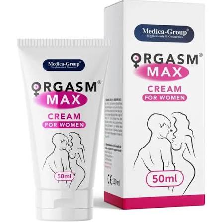 Crema íntima afrodisíaca para mujer Orgasm Max 50ml