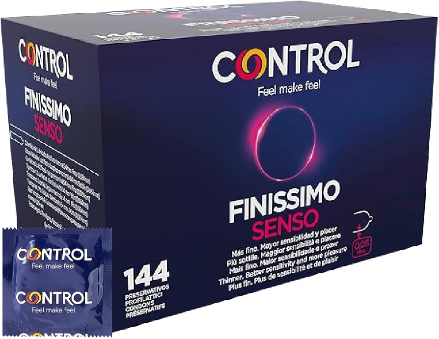 Preservativos Finissimo Senso - Control 144 unidades