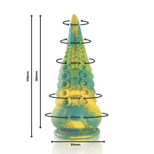 Dildo tentáculo Cetus 12cm - Image 3