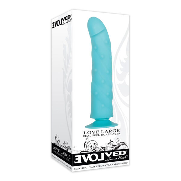 Dildo Amor azul de 24,1cm