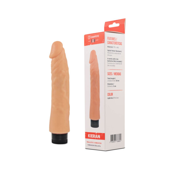 Dildo vibrador Camtoys - Kieran 19cm - Image 2
