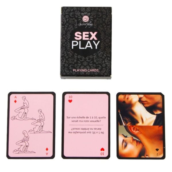 Juego de cartas sex play en Español e Inglés