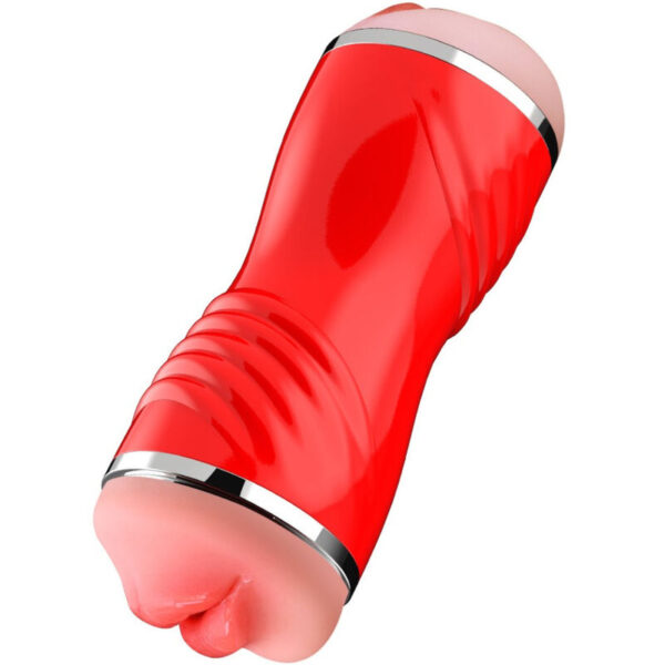 Masturbador doble vagina y boca rojo - Image 3