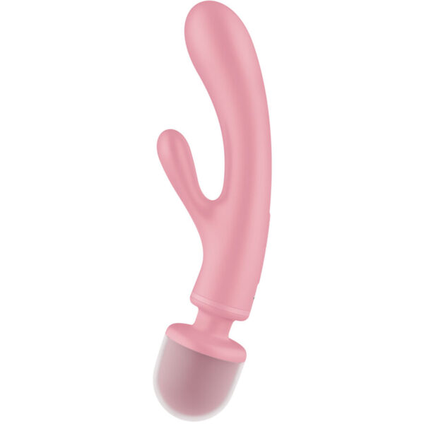 Satisfyer triple lover, masajeador vibrador y rabbit - Image 2