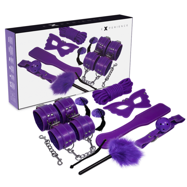 Kit BDSM fetish púrpura - experience