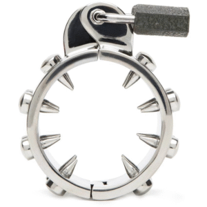 Anillo castidad anti-erección con púas