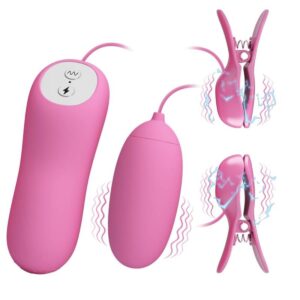 Pinzas y vibrador con electroshock