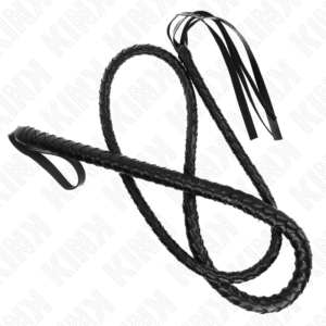 Látigo de serpiente negro Kink 210cm
