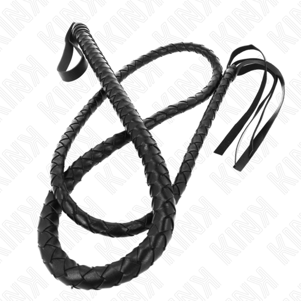 Látigo de serpiente negro Kink 210cm - Image 2