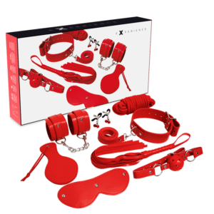 Kit BDSM fetish rojo - experience