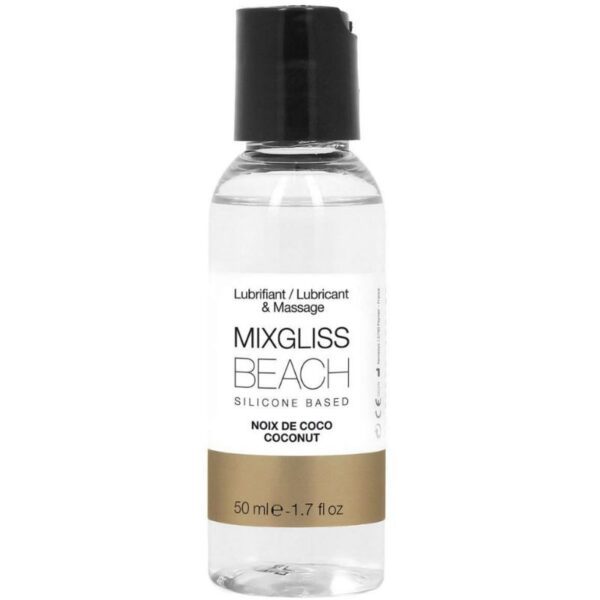 Lubricante silicona Mixgliss Beach 50ml - Image 2
