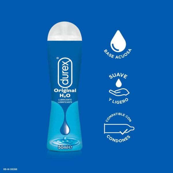 lubricante durex play natural H2O 50ml - Image 2