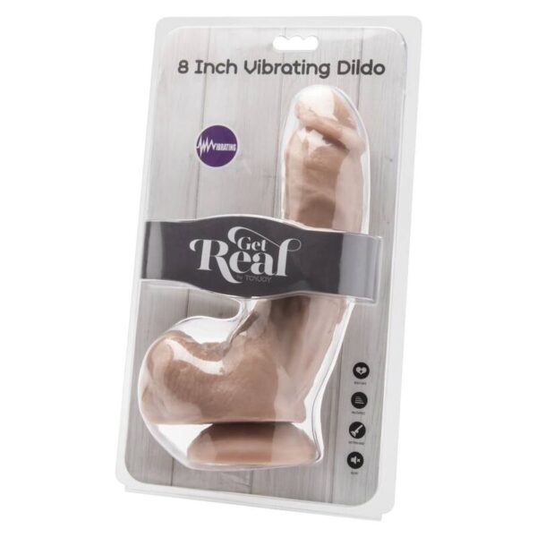 Dildo vibrador Get Real 20.5cm - Image 2
