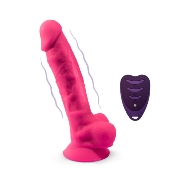 Pene realista vibrador control remoto - silexd 18cm - Image 3