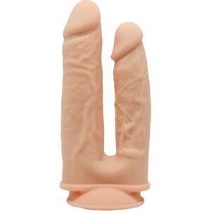 Dildo vibrador doble penetración - 19.5/15.5cm