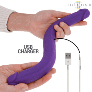 Dildo vibrador doble Gunter 40cm
