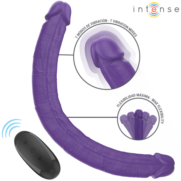 Dildo vibrador doble Gunter 40cm - Image 2