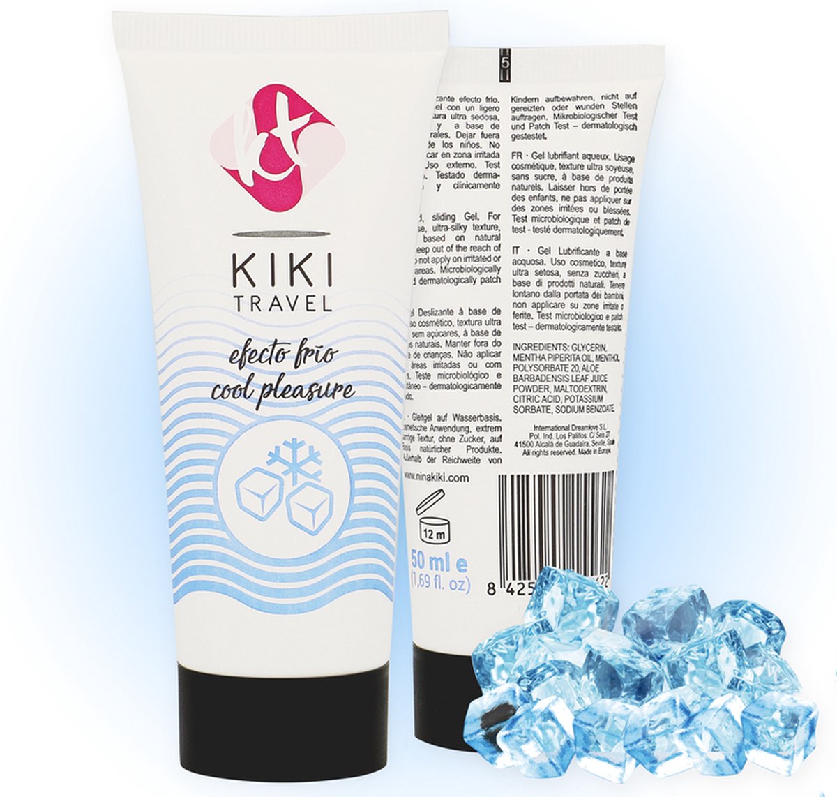 Lubricante efecto frío nina kikí 125ml
