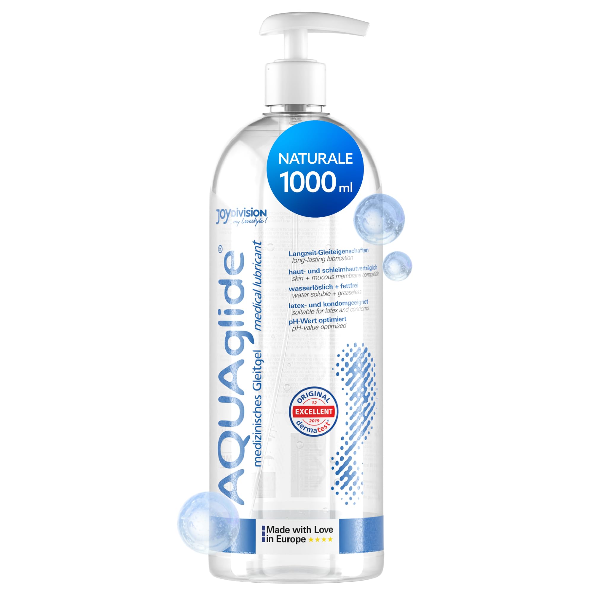 Aquaglide lubricante 1000 ml - Joydivision