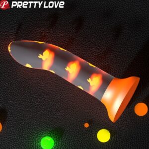 Dildo luminoso naranja - Magical Nightfall