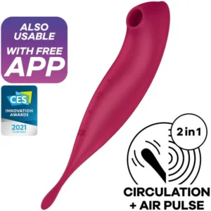 Estimulador Y Vibrador Twirling Pro+ App Satisfyer