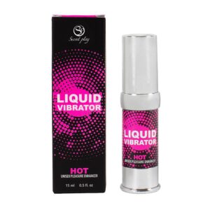 Vibrador líquido Hot - Secret Play 15 ml