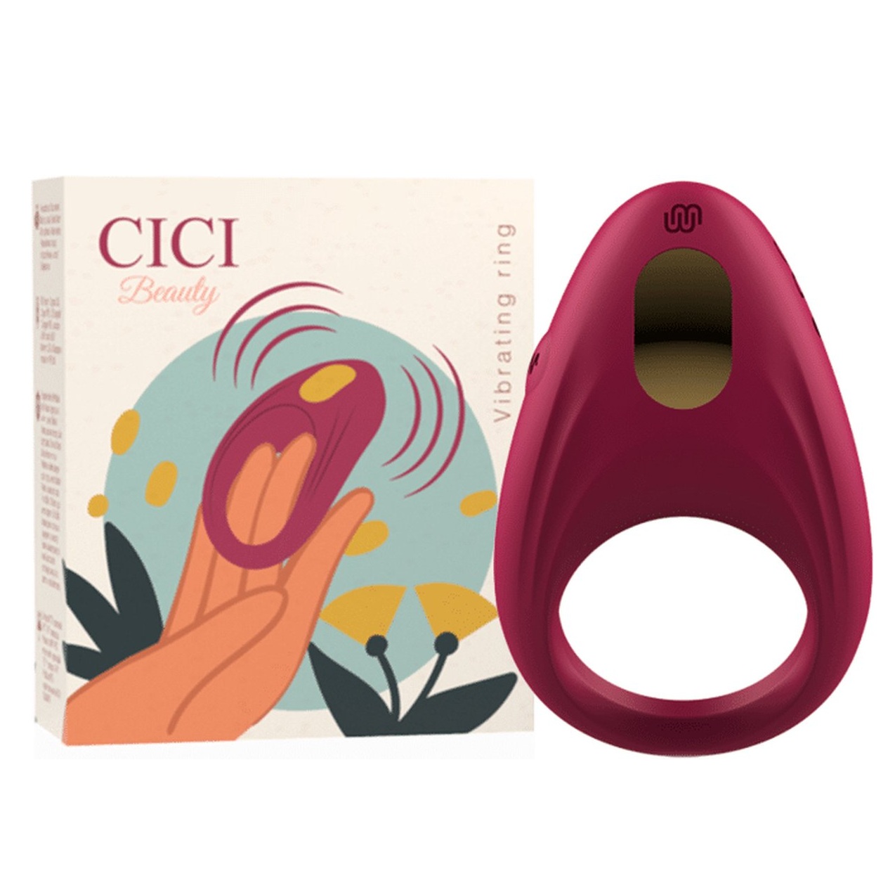 Anillo vibrador CICI Beauty premium