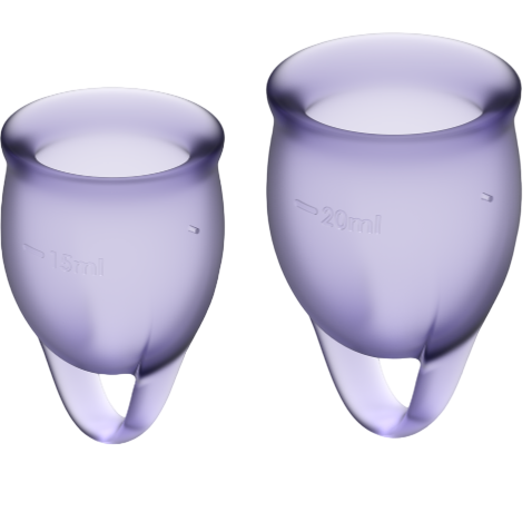 Kit de copa menstrual lila - Satisfyer - Image 2