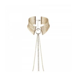Collar metálico dorado - Bijoux