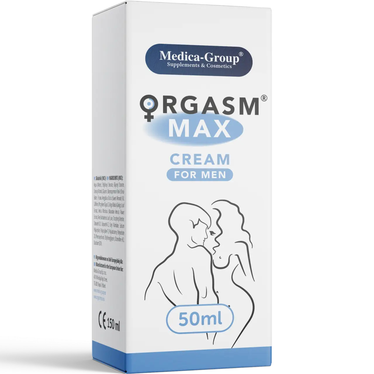 Crema afrodisíaca para hombre Orgasm Max 50ml - Image 2